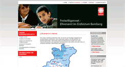 Desktop Screenshot of freiwilligennet.de